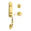 Amherst Single Cylinder Handleset with Commonwealth Lever