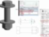 Generic 3D Bolt with Nut and Optional Washers