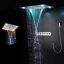 Livorno Multi Function 23" x 31" Ceiling Mount LED Shower Set