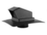 Plastic Bath Fan or Kitchen Exhaust Roof Vent with Stem