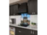 Stove Glass Backsplash - Photography