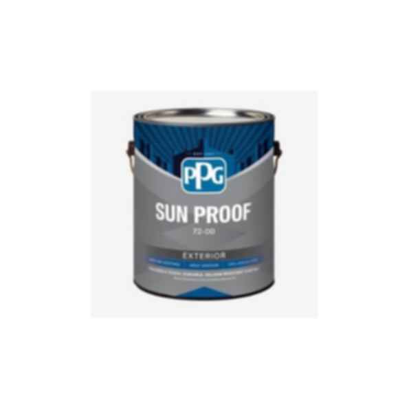 SUN PROOF® Exterior House and Trim Satin Latex 100% Acrylic