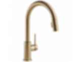 TRINSIC Single Handle Pull-Down Kitchen Faucet - 9159-DST