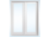 2-Panel Custom Wood Swinging French Door