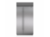 42" Classic Side-by-Side Refrigerator/Freezer with Internal Dispenser BI-42SID/S