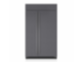 48" Classic Side-by-Side Refrigerator/Freezer with Internal Dispenser - Panel Ready BI-48SID/O