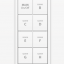 8-Button Dimmer Wall Keypad