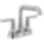 SAYLOR Two Handle Tract-Pack Centerset Bathroom Faucet - 2536-TP-DST