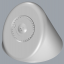 Delta Wallmount Showerhead Complete 063214A