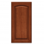 Solid PWC6 Arch Chocolate Raised Panel