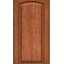 Solid PWC6 Arch Cinnamon Suede Raised Panel